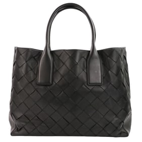 BOTTEGA VENETA Maxi Intrecciato Tote Bag 629888 Black Men's