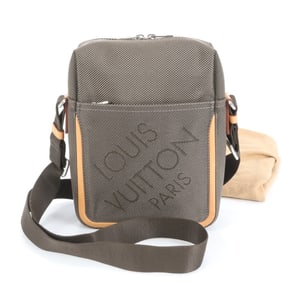 Louis Vuitton Damier Geant Citadin NM Tail Leather Shoulder Bag M93224 Men's