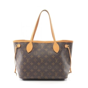 Louis Vuitton Neverfull PM Monogram Tote Bag, Coated Canvas and Leather, Women's, Brown, M40155