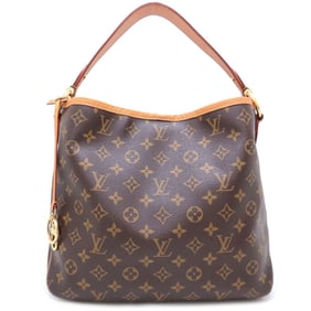 LOUIS VUITTON Monogram Delightful PM M50155 Shoulder Bag in Brown Pivoine, Women's, 352950
