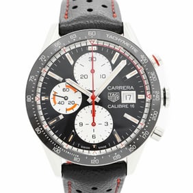 TAG Heuer Carrera CV201AP Black Dial Men's Watch