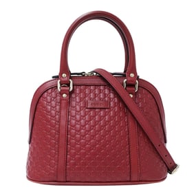 Gucci Women's Handbag/Shoulder Bag, 2-Way, Microshimmer Leather, Red, 449654, Handbag/Crossbody Logo
