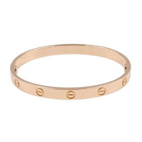 Cartier Love Bracelet, 18K Pink Gold, Women's, B6081717