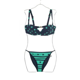 Louis Vuitton Nylon Women's Clothing in Navy and Green