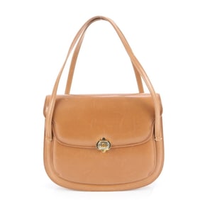 Gucci Old 000 056 0005 Leather Tote Bag Shoulder Handbag Women's