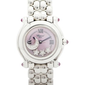 Chopard Happy Sport 27 8245-21 Pink Dial Women's Watch