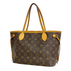 Louis Vuitton Monogram Neverfull PM Tote Bag M40155 Brown Women's