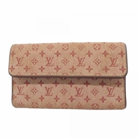 Louis Vuitton Monogram Mini Tri-fold Wallet Porte Tresor International M92244 for Women