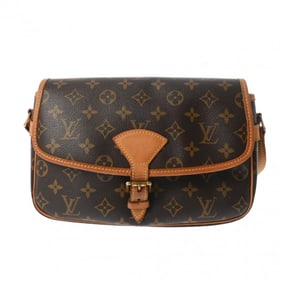 LOUIS VUITTON Monogram Sologne Brown M42250 Women's Canvas Shoulder Bag, Condition: B, Pre-owned,