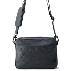 Louis Vuitton Monogram Shadow Duo Shoulder Bag M69827 LOUIS VUITTON Black