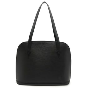 LOUIS VUITTON Epi Lussac Shoulder Bag/Tote Bag in Black Leather (M52282)