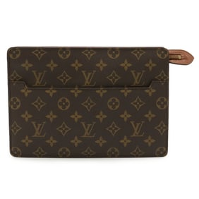 LOUIS VUITTON Monogram Pochette Homme Second Bag/Clutch Bag M51795