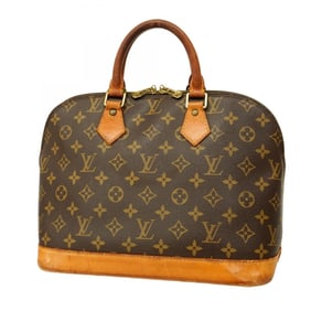 Louis Vuitton Monogram Alma Handbag M51130 Brown Women's