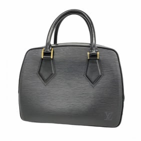 Louis Vuitton Epi Sablon Handbag M52042 Noir Women's