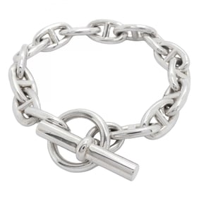 Hermes Hermès Chaine d'Ancre GM Bracelet, 15 links, 925 silver, for men and women