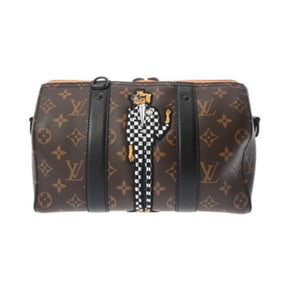 LOUIS VUITTON Monogram LV Friends City Keepall Brown M45652 Men's Canvas Shoulder Bag, A Rank,