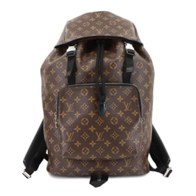 Louis Vuitton Monogram Macassar Rucksack Backpack, Brown, M43422