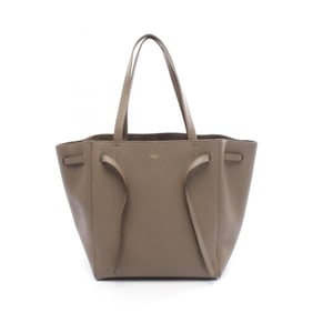 Celine Cabas Phantom Small Tote Bag, Leather, Women's, Beige