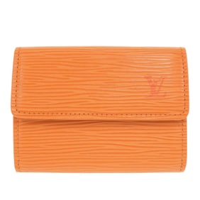 Louis Vuitton Ludlow Epi M6330H Mandarin Wallet/Coin Case/Business Card Case LV 0338LOUIS VUITTON