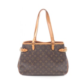 Louis Vuitton Batignolles Horizontal Shoulder Bag, Coated Canvas and Leather, Monogram, Women's,