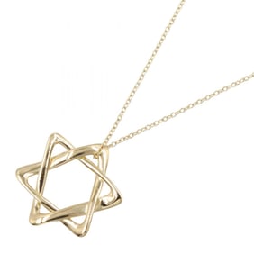 Tiffany & Co. Star of David Necklace, 18K Yellow Gold, Women's