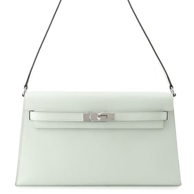 Hermes Hermès Kelly Elan Vert Peppermint Clutch Bag / Epson K Stamp 2-Way Shoulder