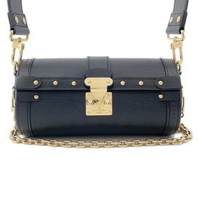 Louis Vuitton Epi Papillon Trunk Shoulder Bag M58655 LOUIS VUITTON 2-way Black