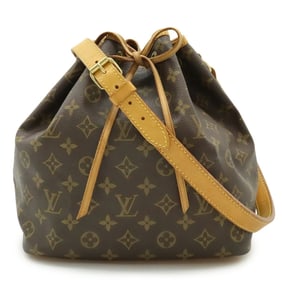 LOUIS VUITTON Monogram Petit Noe Shoulder Bag, Model M42226