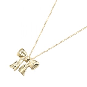 Tiffany & Co. Ribbon Necklace, 18K Yellow Gold, Women's, Gold