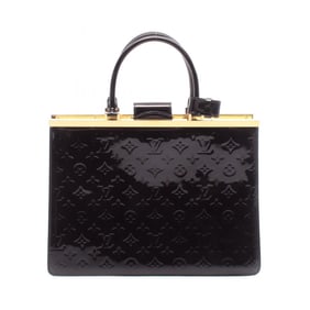 Louis Vuitton Dess GM Handbag, Leather Vernis, Women's, Bordeaux, M91750