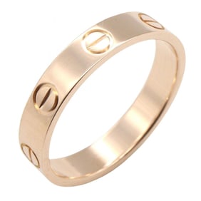 Cartier Mini Love Ring, 18K Pink Gold, Women's