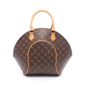Louis Vuitton Ellipse MM Handbag, Coated Canvas and Leather, Monogram, Women's, Brown, M51126