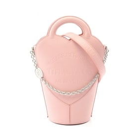 Tiffany & Co. Return to Mini Crossbody Bag, Handbag, Leather, Women's, Pink, 72458478