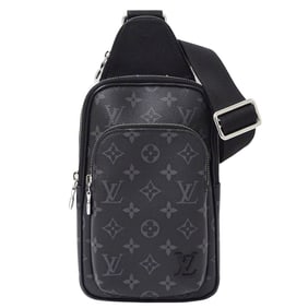Louis Vuitton Monogram Eclipse Avenue Sling Bag PM M47137 in Black