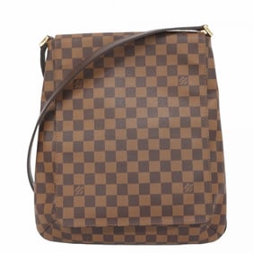 Louis Vuitton Damier Musette Shoulder Bag N51302 Ebene Women's P1942202