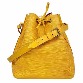 Louis Vuitton Epi Petit Noe Shoulder Bag M44109 Jaune Women's