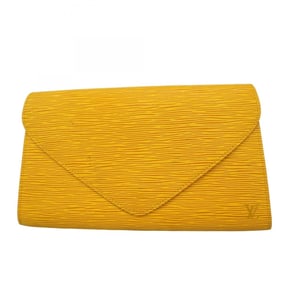Louis Vuitton Epi Art Deco Clutch Bag M52639 Jaune Women's P1950781