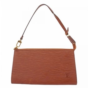 Louis Vuitton Epi Leather Pochette Accessoires M52943 Kenya Brown for Women