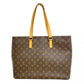 Louis Vuitton Monogram Luco Tote Bag M51155 Brown Women's
