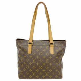 Louis Vuitton Monogram Cabas Piano Tote Bag M51148 Brown Women's