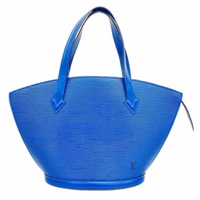 Louis Vuitton Epi Saint-Jacques Handbag M52275 Toledo Blue for Women