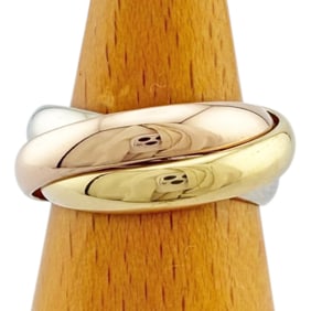 Cartier Trinity Ring, 18k Gold, Women's, Pre-owned