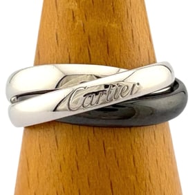 Cartier Classic Trinity Ring, 18k gold, for men and women, pre-owned