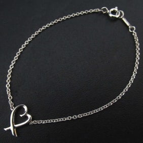 Tiffany & Co. Paloma Picasso Mini Loving Heart Bracelet in 925 SV Silver for Women