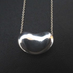 Tiffany & Co. Elsa Peretti Beans Necklace Pendant 925SV Silver Women's