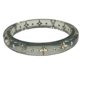 LOUIS VUITTON Louis Vuitton Bangle LV Sparks M1700M Blue Women's