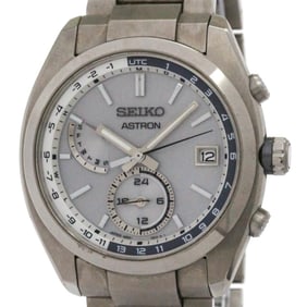 SEIKO Astron Titanium Solar Radio Waves Mens Watch SBXY009(8B63-0BA0)