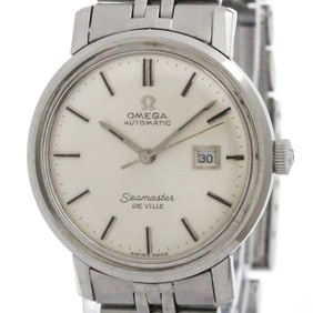 OMEGA Seamaster De Ville Steel Automatic Ladies Watch 166.016 Vintage