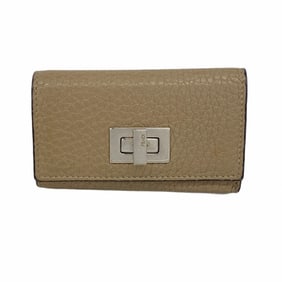 Fendi Accessories/Key Case, Leather, Brown, Women's