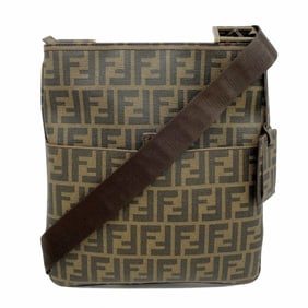 Fendi Zucca Brown Shoulder Bag for Women